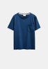 AKKIKKI POCKET SS TEE - Estate Blue