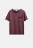 AKKIKKI POCKET SS TEE - Vineyard wine