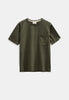 AKKIKKI POCKET SS TEE - Forest night