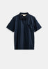 AKKIKKI POLO SS TEE - Sky Captain
