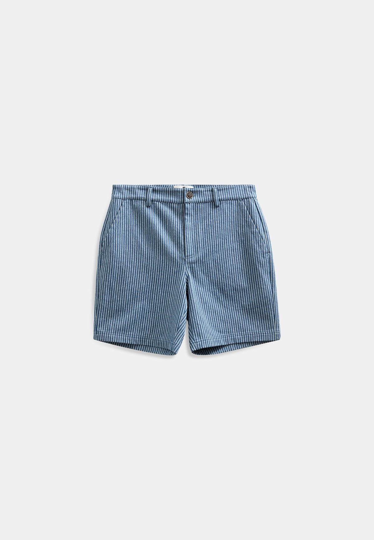 Akjan AKJAN STRIPE SHORTS - Sky Captain