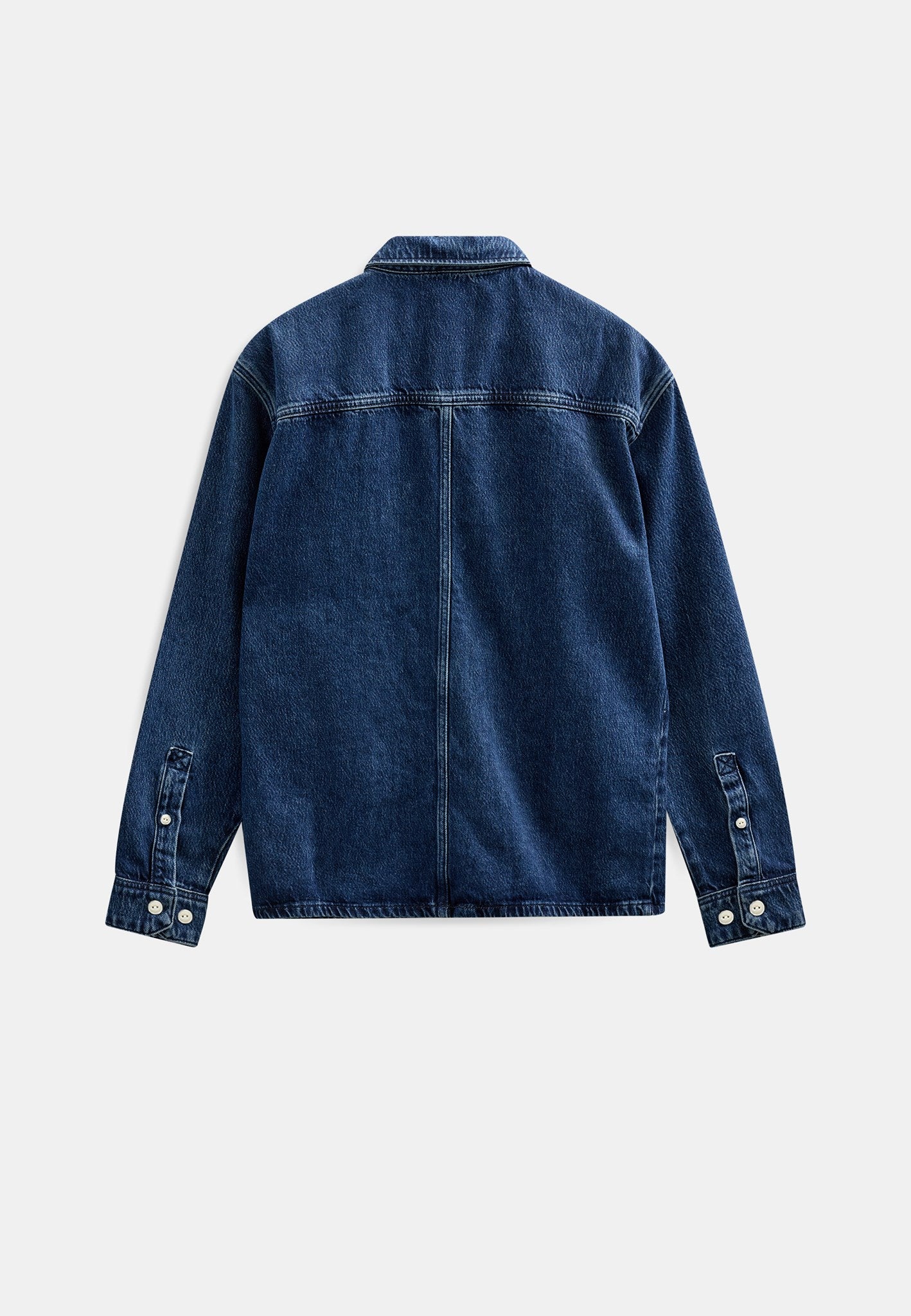 AKOTTO DENIM OVERSHIRT - Sky Captain