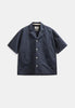 AKOTTO COTTON POPLIN SS OVERSHIRT - Sky Captain