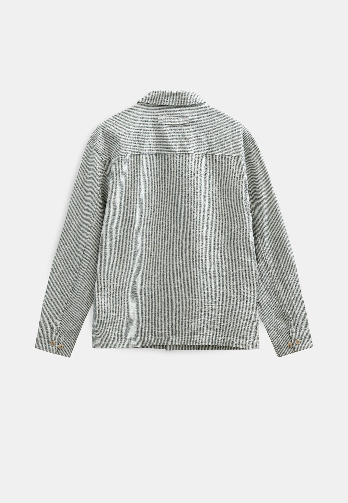 AKODIN STRIPE OVERSHIRT - Tofu