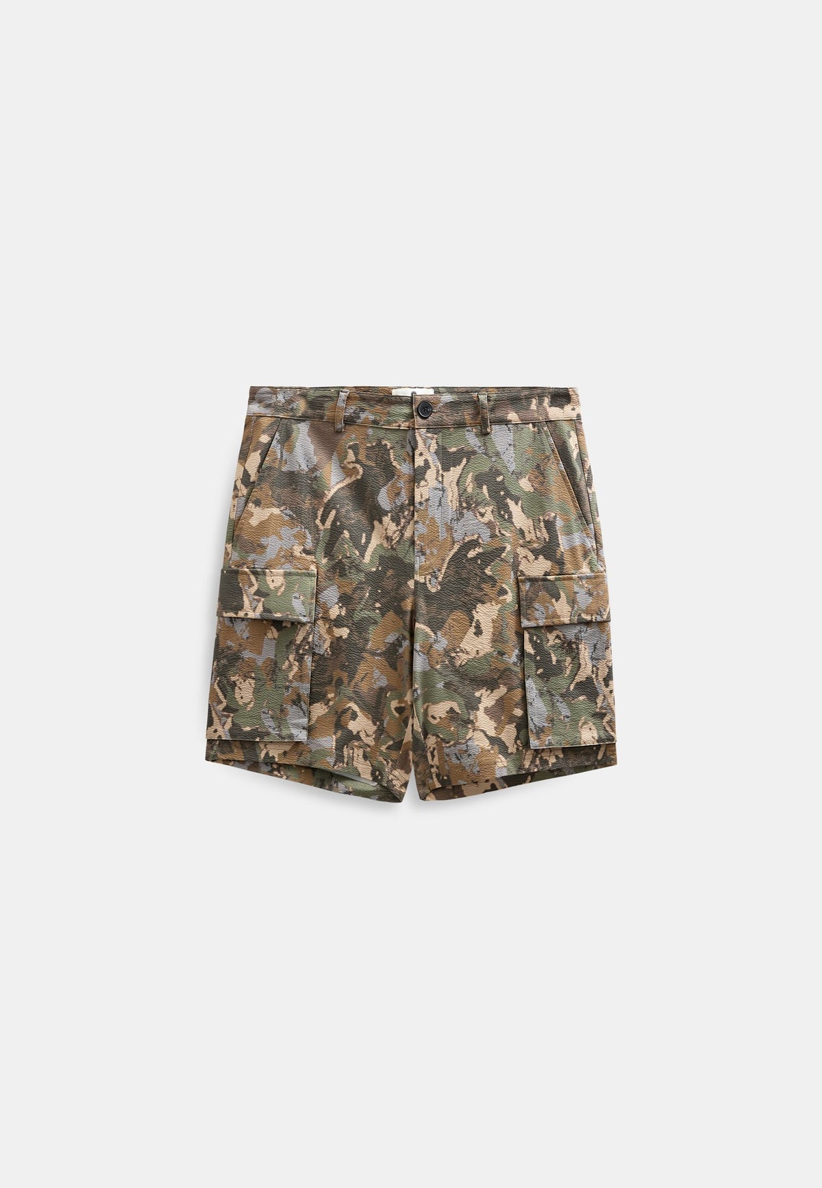 AKJAN CAMO TEC SHORTS - Forest night