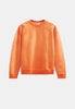 AKTONI WASHED SWEAT - Orange Tiger