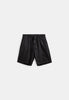 AKJAMES COT/LINEN/VIS ELA SHORTS - Caviar