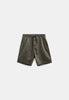 AKJAMES COT/LINEN/VIS ELA SHORTS - Forest night