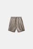 AKJAMES COT/LINEN/VIS ELA SHORTS - Gray Flannel