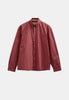 AKOTTO POPLIN CHECK LS SHIRT - Red Dahlia