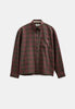 AKOTTO FLANNEL CHECK LS SHIRT - Red Dahlia