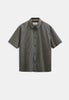 AKOTTO CHECK SS SHIRT - Caviar