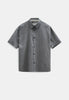 AKOTTO CHECK SS SHIRT - Sky Captain