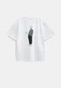 AKVILLADS HAVE A NICE DAY TEE - Bright White