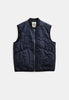 AKROBIN QUILT GILET - Sky Captain