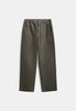 AKJAKOB HERRINGBONE FATIQUE PANTS - Forest night
