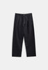 AKJAKOB WOOL PANTS - Caviar