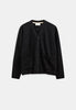 AKSINUS MERINO CARDIGAN - Caviar