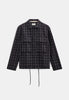 AKOTTO CHECK OVERSHIRT - Caviar