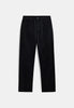 AKJAN ELASTIC CORD PANTS - Caviar