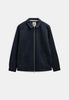 AKHANKY BOILED WOOL OVERSHIRT - Sky Captain