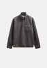 AKTONI HALF ZIP BOILED WOOL OS - Magnet