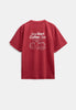 AKVILLADS COFFEE SS TEE - Red Dahlia