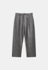 AKJAKOB WOOL PANTS - Caviar melange