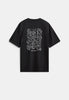 AKVILLADS FACES SS TEE - Caviar