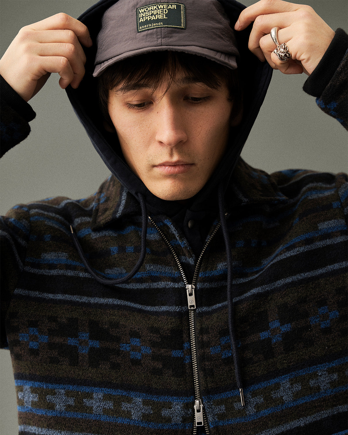 AKBRUCE WOOL JKT - Sky Captain