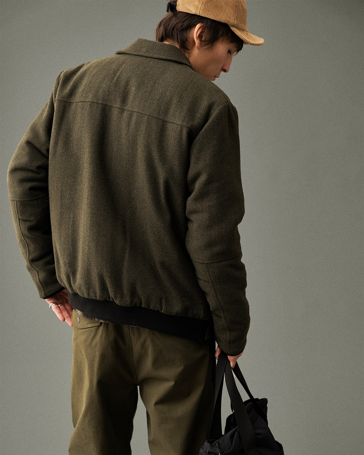 AKBRUCE WOOL JKT - Forest night